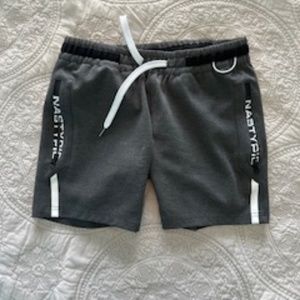 Nasty Pig gray gym shorts, size small